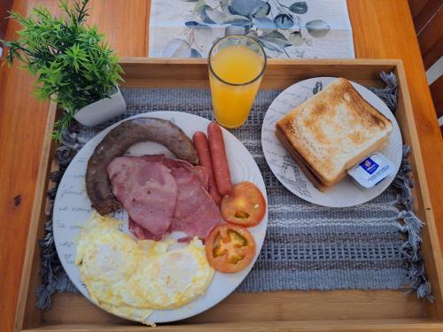 Mad på bed and breakfast-stedet eller i nærheden