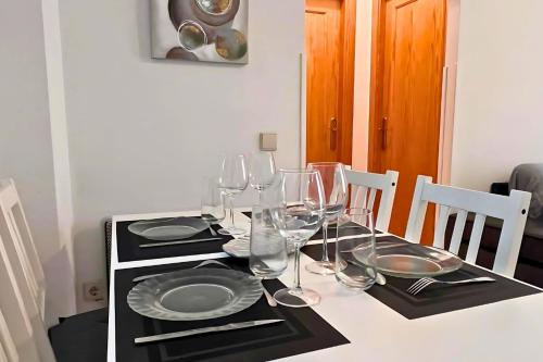 Charming flat with swimming pool 500 m from Playa del Cura!