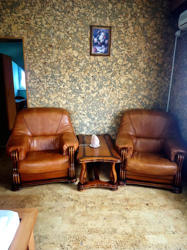 Khu vực ghế ngồi tại Hotel Christine
