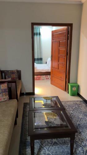 Χώρος καθιστικού στο 1 Bed Apartment