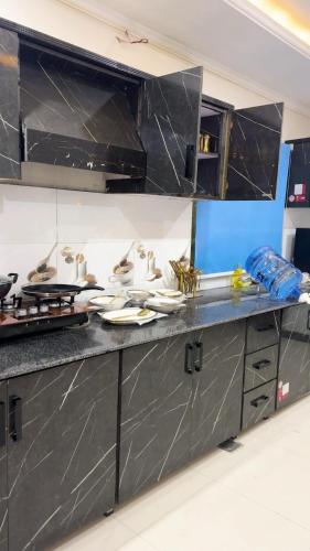 Η κουζίνα ή μικρή κουζίνα στο 1 Bed Apartment