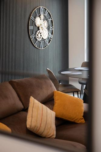 Гостиная зона в Modern 2BD Apartment with Spacious Layout & 2 Balconies - San Gwann