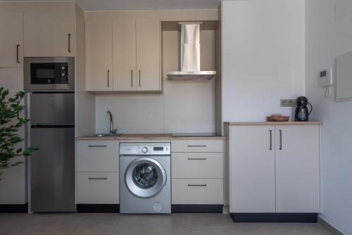Cucina o angolo cottura di NUBA apartamentos turísticos
