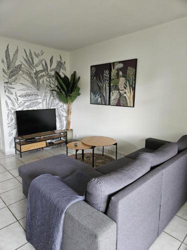 Paisible appartement climatisé avec jardin