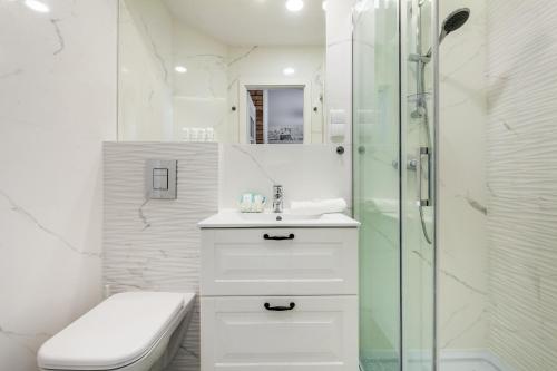 Kúpeľňa v ubytovaní Happy Stay Apartments Osiek