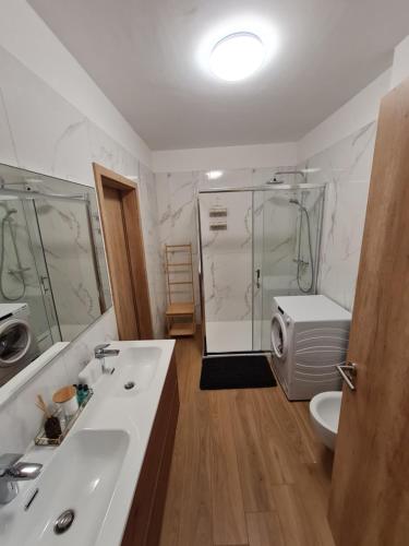 Koupelna v ubytování APP MARE Umag