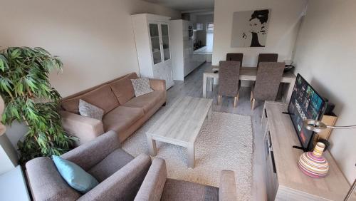 Posezení v ubytování Villa Amsteldijck (8km from Amsterdam)