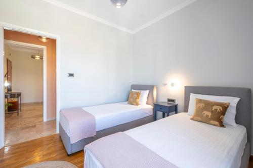 Katil atau katil-katil dalam bilik di Stay Nafplio