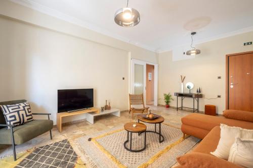 Televisyen dan/atau pusat hiburan di Stay Nafplio