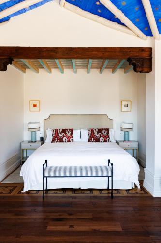 Ένα ή περισσότερα κρεβάτια σε δωμάτιο στο La Casa JuanRanas