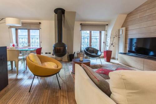 Elegant 3 Bedroom Apartment, Central Chamonix