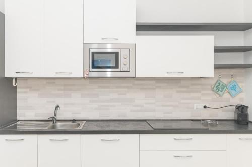 Dapur atau dapur kecil di Casa Virgi vista mare