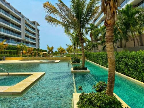 Πισίνα στο ή κοντά στο Modern apartment - Ocean view