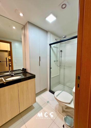 Et badeværelse på Luxury and comfort in Muro Alto