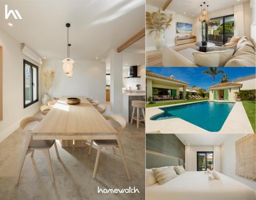 Villa with heated pool, barbecue, terrace and close to the sea, in La Cala de Mijas