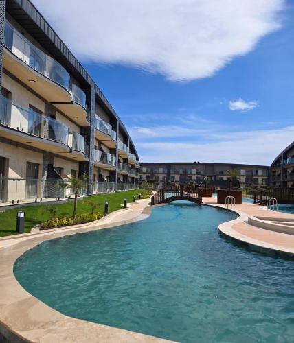 Kolam renang di atau dekat dengan Lara Breeze Kundu Kanyon