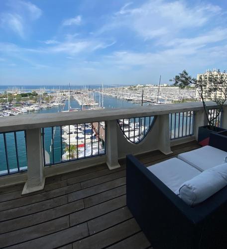 Luxueux appartement 2 chambres, vue mer