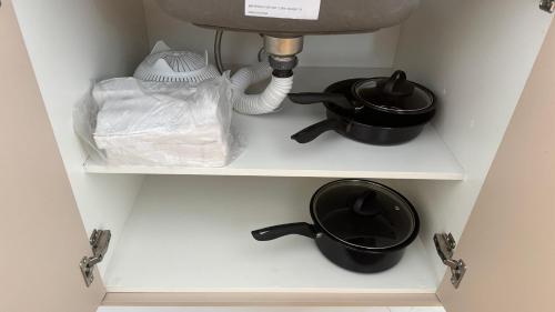 Kemudahan buat kopi dan teh di Pomer House