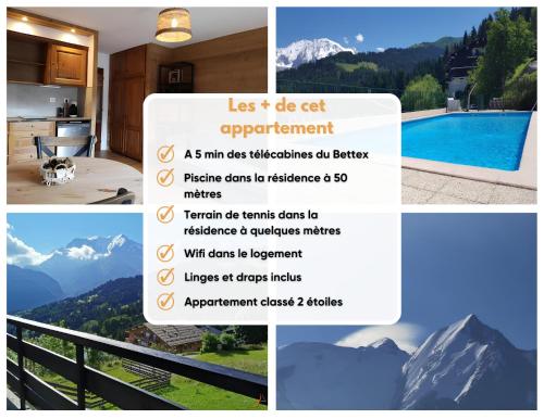 Duo Des Alpages vue exceptionnelle sur le Mont Blc