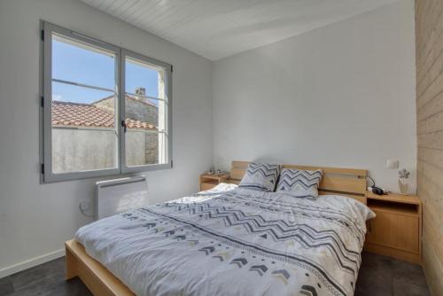 Postel nebo postele na pokoji v ubytování Charme et confort à Domino PLAGE