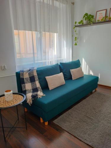 Ruang duduk di Apartament Baldachówka