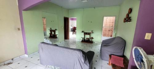 Ein Sitzbereich in der Unterkunft Casa para Cop30