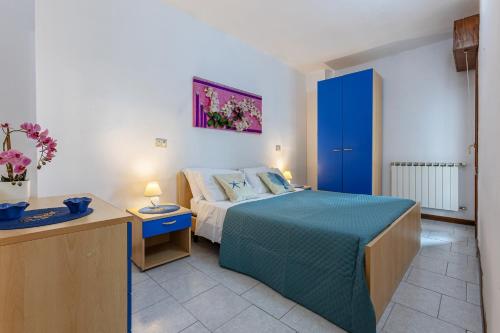 Postel nebo postele na pokoji v ubytování GuestHost - Comfortable Apartment with Sea View