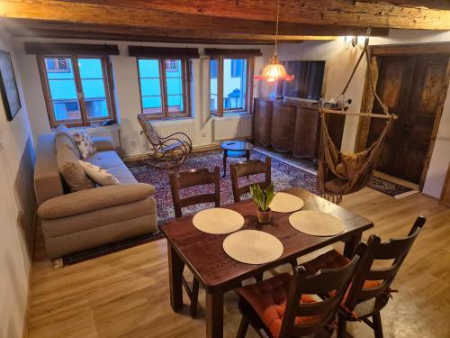 Posezení v ubytování Apartmá Na palírně