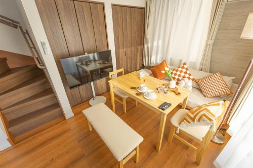 ikebukuro three storey villa,three bedrooms,9-10 people