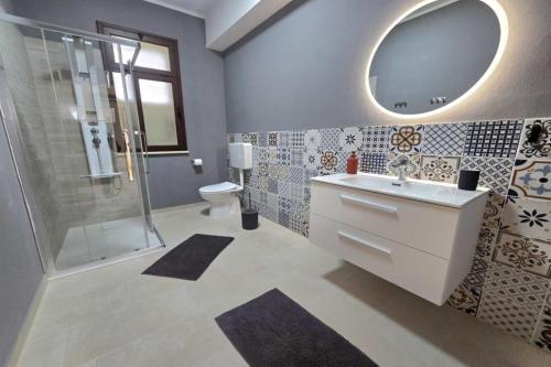 Et badeværelse på Villa Rosalia