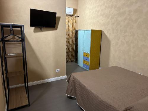 Postel nebo postele na pokoji v ubytování Casa Mattia - City