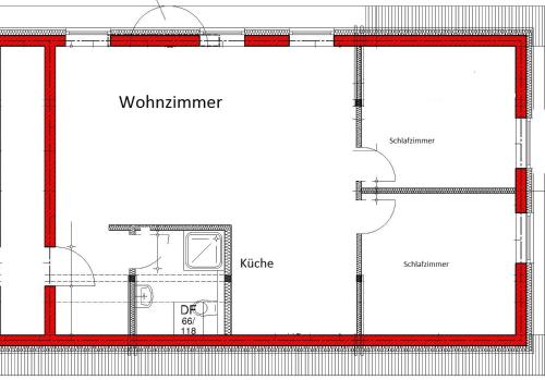 Κάτοψη του Große Wohnung
