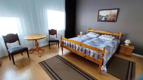 Postel nebo postele na pokoji v ubytování Villa Freven