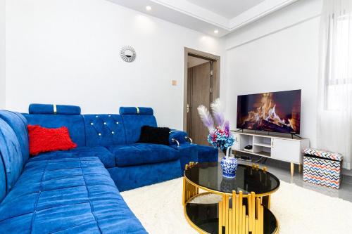 Cozy 1BR Condo Kilimani Nairobi with city views