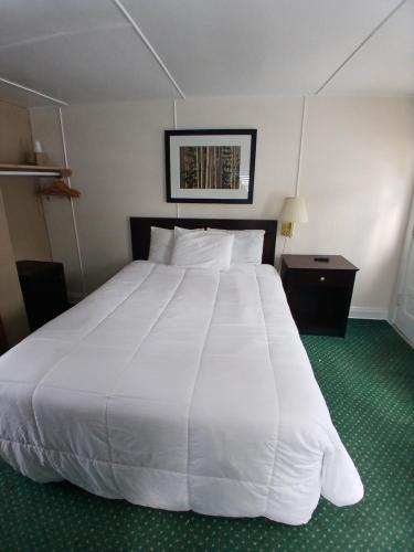 Postel nebo postele na pokoji v ubytování Plantation Motel