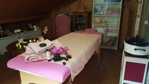 Spa dan/atau kemudahan kesihatan lain di Gîte les coquelicots
