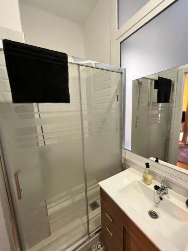 Kúpeľňa v ubytovaní Larios Deluxe Studio