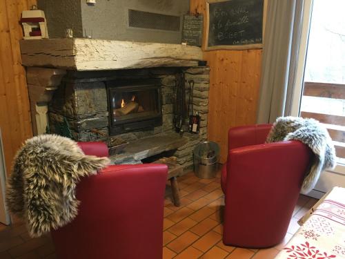 Ruang duduk di CHALET Levante