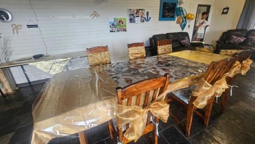 Χώρος καθιστικού στο Seaview Family Home Southcoast