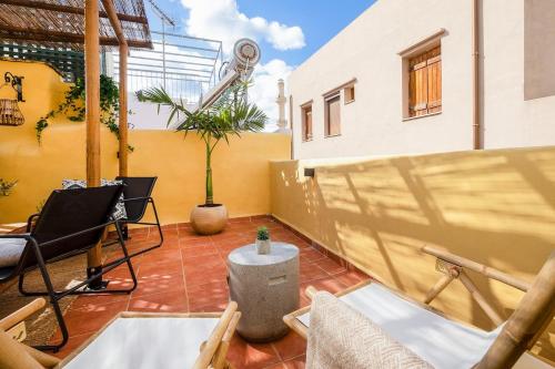 Maisonette in center of Chania with roofgarden!