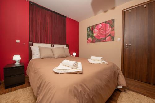 Postel nebo postele na pokoji v ubytování Hatsi home guesthouse