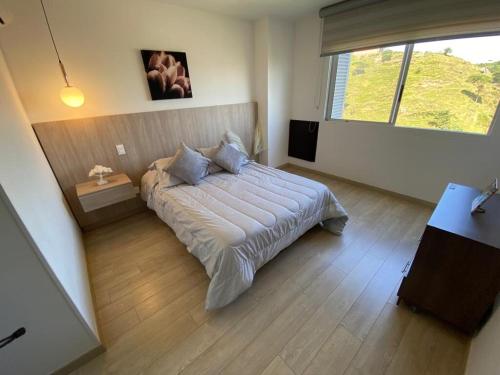 Postel nebo postele na pokoji v ubytování Elegante y comfortable Apartasuite!