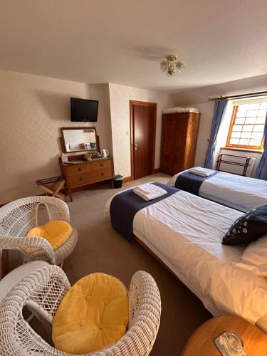 Katil atau katil-katil dalam bilik di Scourie Lodge and Gardens