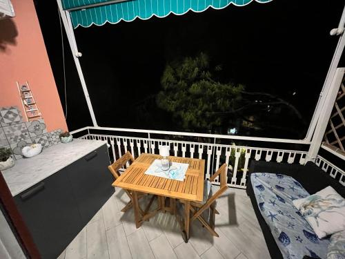 Balkón nebo terasa v ubytování Casa di Amos con parcheggio privato