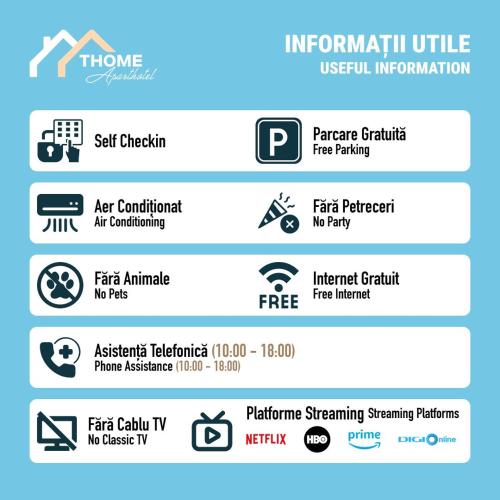 Certifikát, hodnocení, plakát nebo jiný dokument vystavený v ubytování Thome White Flat