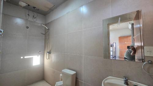 Koupelna v ubytování Hostal Fontana Di Luque