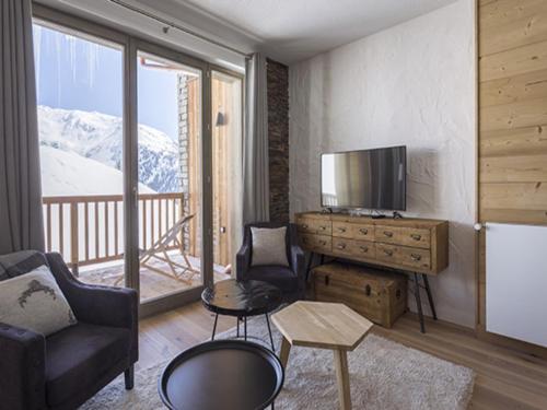 Apartment in La Rosière with Alpine Views