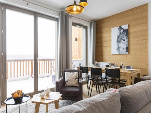 Apartment in La Rosière with Alpine Views