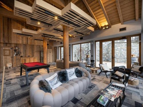 Photo de la galerie de l'établissement Apartment in Megève near Fornelet Cable Car, à Megève