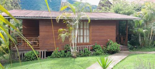 Vườn quanh Chontaqui Eco-Lodge